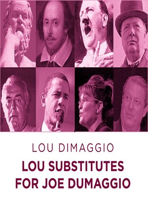 cover image of Lou Substitutes for Joe Dimaggio